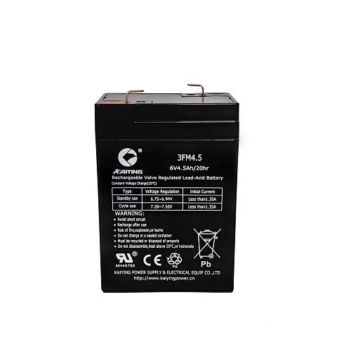 Bateria de chumbo-ácido selada 6V4.5Ah 3FM4.5 Ups Battery fabricante