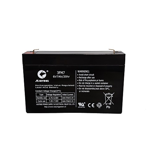 Bateria de chumbo-ácido selada 6V7Ah 3FM7 Ups Battery fabricante