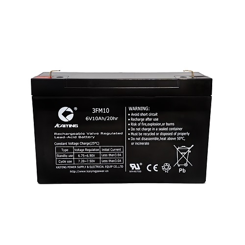 Bateria de chumbo-ácido selada 6V10Ah 3FM10 Ups Battery fabricante