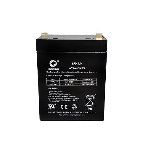 Bateria de chumbo-ácido selada 12V2.9Ah 6FM2.9 Ups Battery fabricante