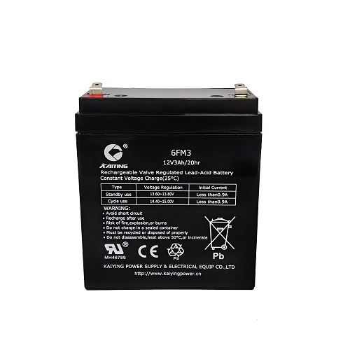 Bateria de chumbo-ácido selada 12V3Ah 6FM3 Ups fabricante
