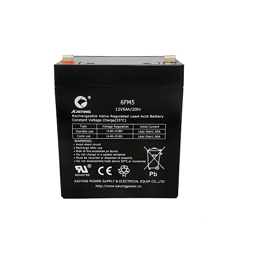 Bateria de chumbo-ácido selada 12V5Ah 6FM5 Ups fabricante