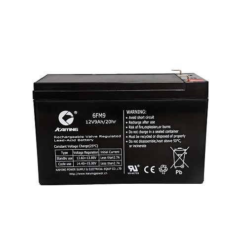 Bateria de chumbo-ácido selada 12V9Ah 6FM9 Ups fabricante