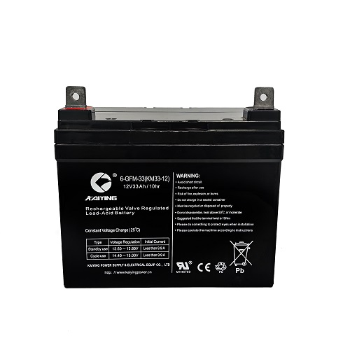 Bateria de chumbo-ácido selada 12V33Ah 6FM33 Ups Battery fabricante