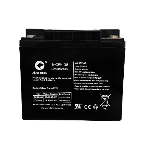 Bateria de chumbo-ácido selada 12V38Ah 6FM38 fabricante