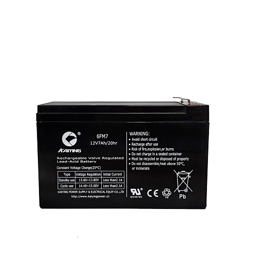 Bateria de chumbo-ácido selada 12V7Ah 6FM7 Ups Battery fabricante