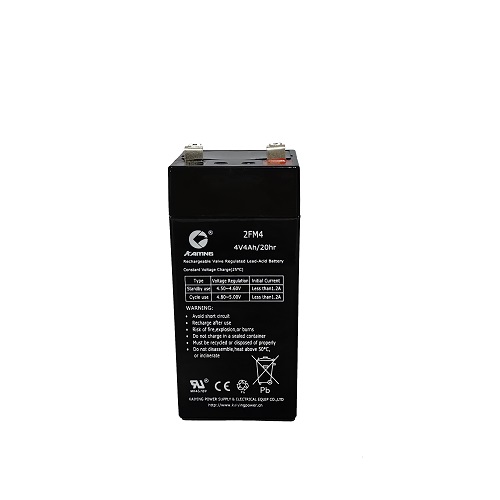 Bateria de ácido-chumbo selada 4V4Ah 2FM4 Ups Battery fabricante