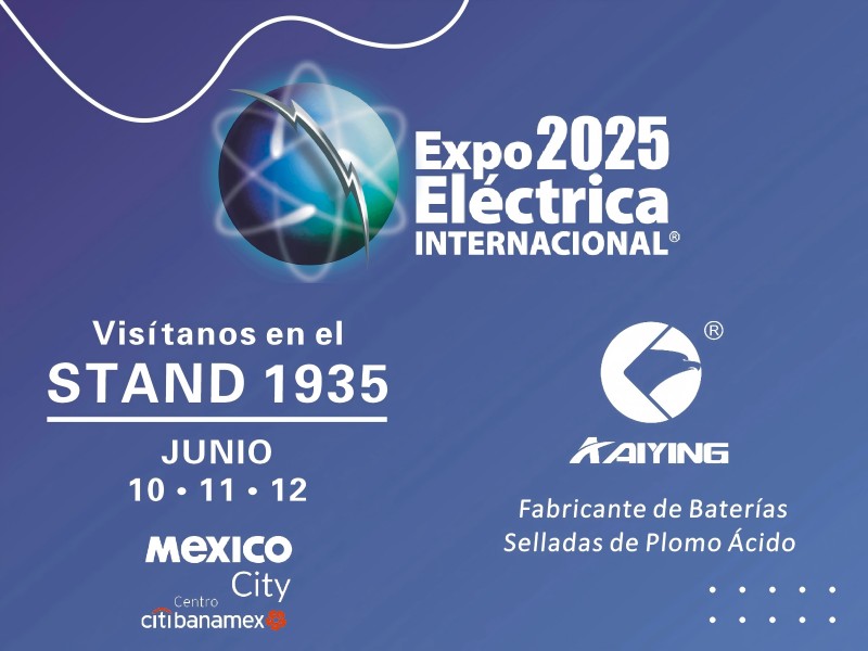 Vejo você na Cidade do México! EXPO ELÉTRICA INTERNACIONAL 2025!